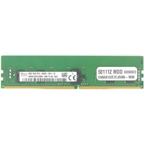 Hynix  8GB HMA81GR7CJR8N-WM DDR4-2933 RDIMM PC4-23466 ECC