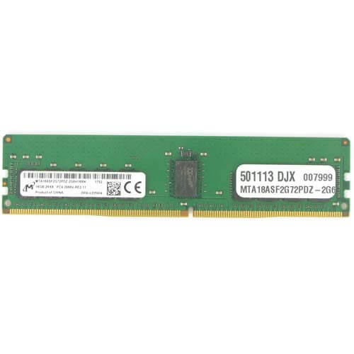 Micron  16GB MTA18ASF2G72PDZ-2G6D1 DDR4-2666 RDIMM PC4-21300 ECC
