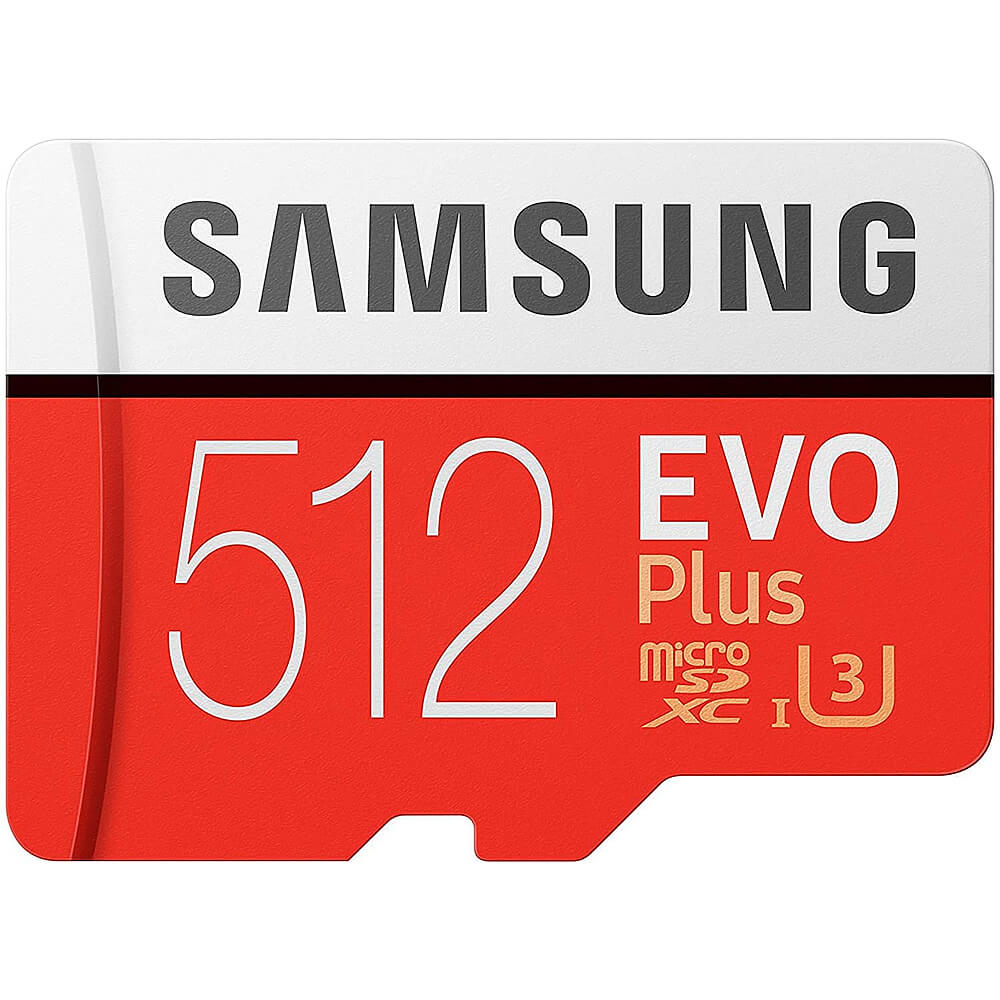 Samsung EVO Plus 512GB MB-MC512HA microSDXC Memory Card C10 U3 UHS-I