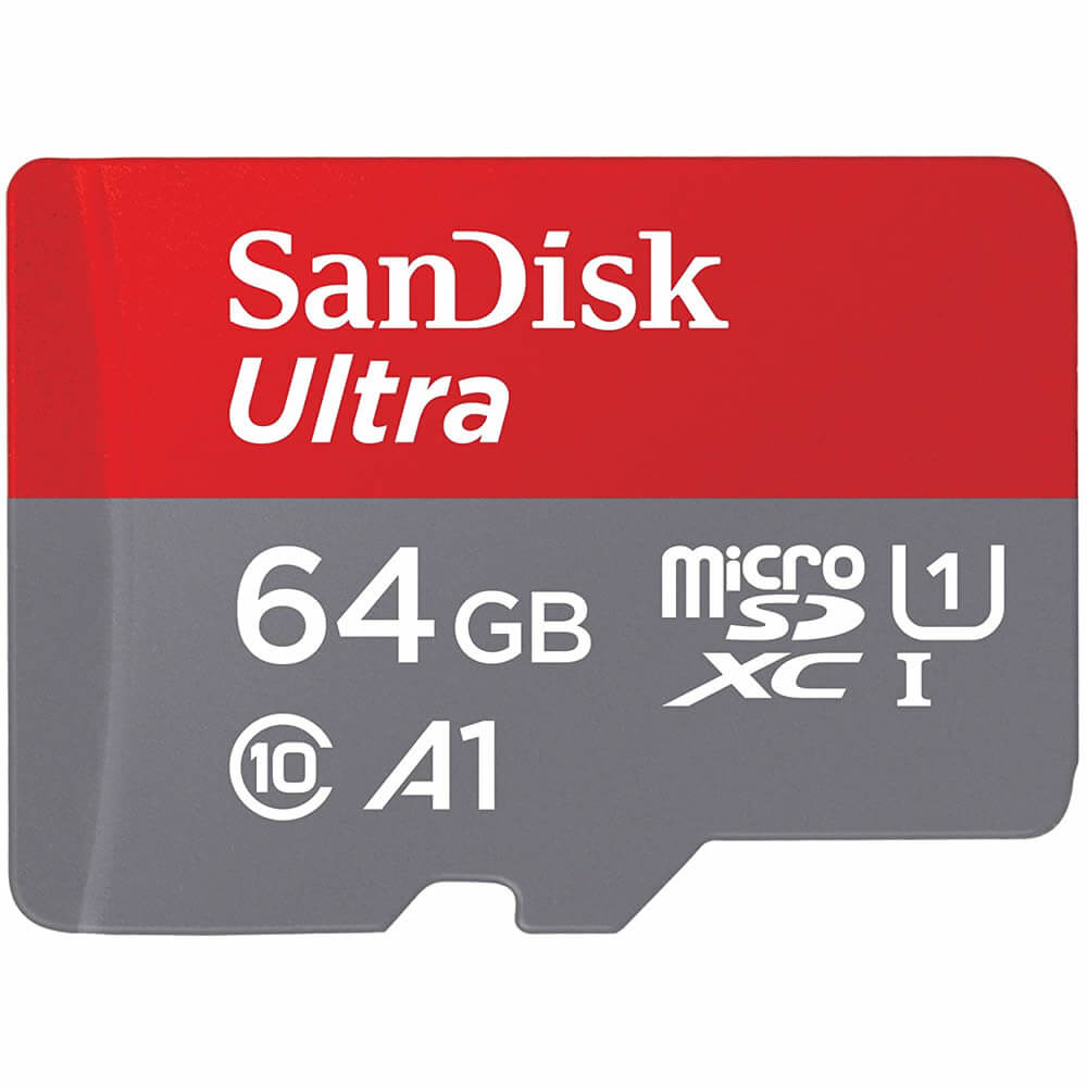 SanDisk Ultra 64GB SDSQUA4-064G microSDXC Memory Card C10 U1 A1 UHS-I