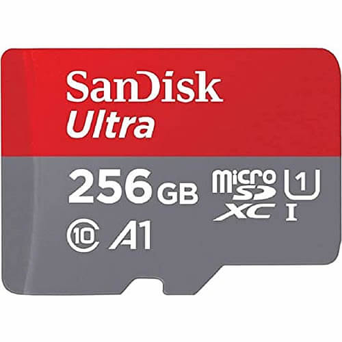 SanDisk Ultra 256GB SDSQUA4-256G microSDXC Memory Card C10 U1 A1 UHS-I
