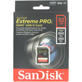 SanDisk Extreme Pro 32GB SDSDXDK-032G-GN4IN SDHC Memory Card C10 U3 V90 UHS-II