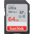 SanDisk Ultra 64GB SDSDUN4-064G SDXC Memory Card C10 U1 UHS-I
