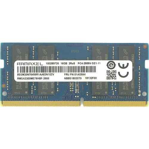 Ramaxel  16GB RMSA3300ME78HBF-2666 DDR4-2666 SODIMM PC4-21300 NON-ECC