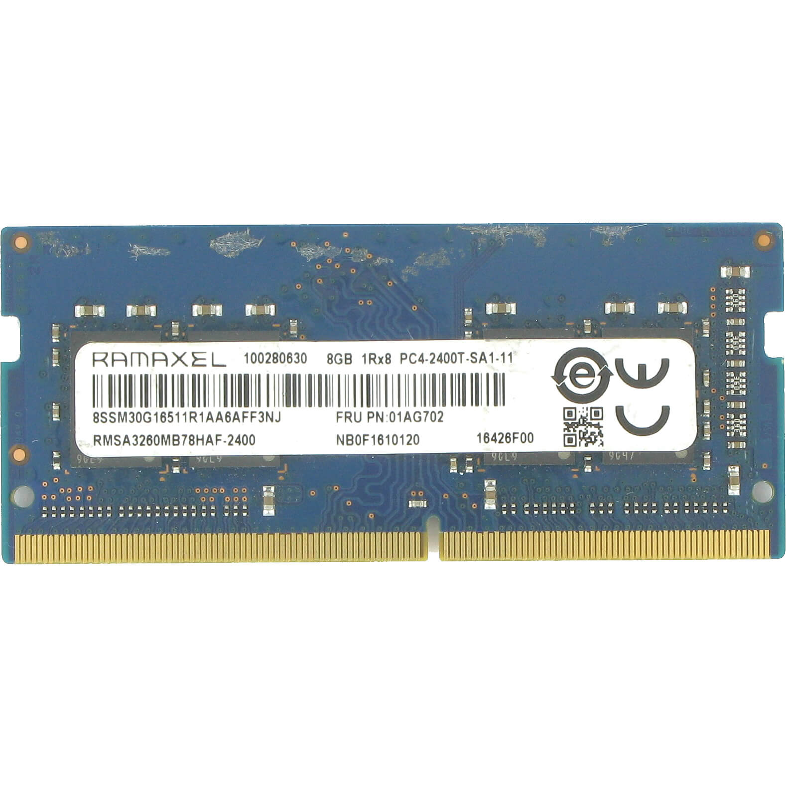 Ramaxel  8GB RMSA3260MB78HAF-2400 DDR4-2400 SODIMM PC4-19200 NON-ECC