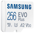 SAMSUNG EVO Plus 256GB MB-MC256SA/APC microSDXC Memory Card C10 U3 V30 A2 UHS-I