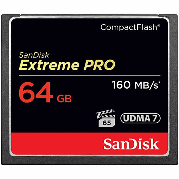 SanDisk Extreme Pro 64GB SDCFXPS-064G CF Card 1067X