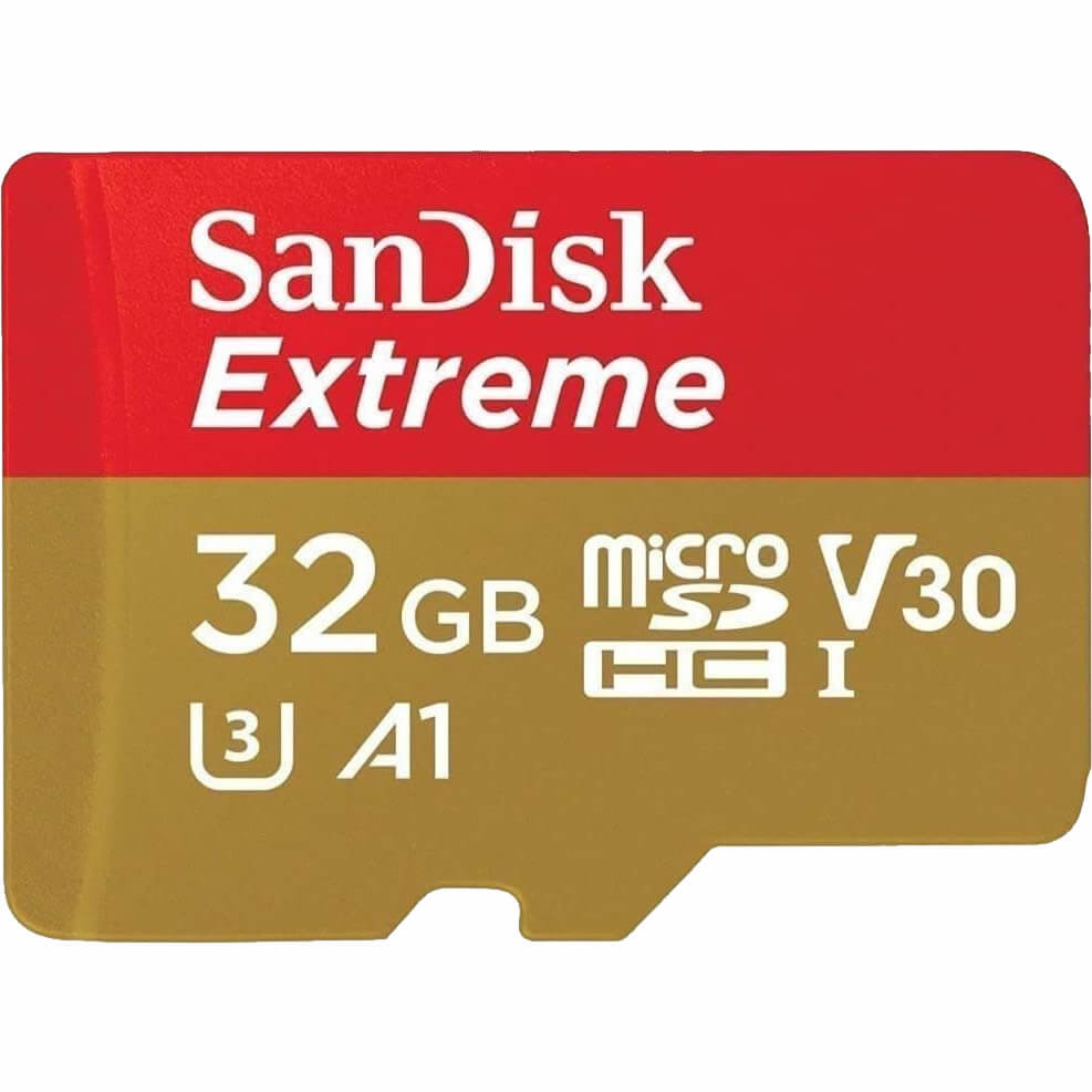 SanDisk Extreme 32GB SDSQXAF-032G microSDHC Memory Card C10 U3 V30 A1 UHS-I