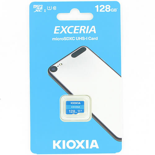 Kioxia Exceria 128GB LMEX1L128GG4 microSDXC Memory Card C10 U1 UHS-I