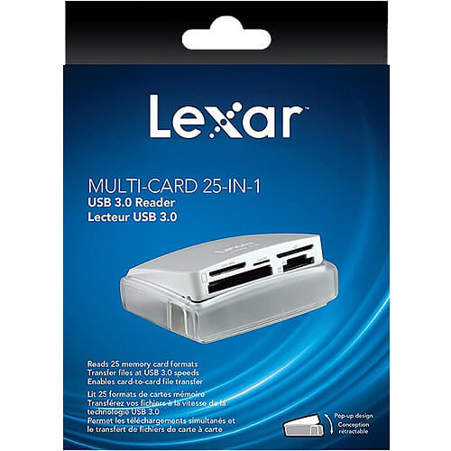 Lexar  0MB LRW025URBAP Flash Card Reader