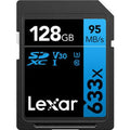 Lexar Blue Series 128GB LSD128CB633 SDXC Memory Card C10 U3 V30 UHS-I