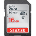 SanDisk Ultra 16GB SDSDUNC-016G SDHC Memory Card C10 UHS-I
