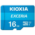 Kioxia Exceria 16GB LMEX1L016G microSDHC Memory Card C10 U1 UHS-I