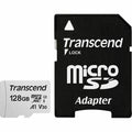 Transcend 300S 128GB TS128GUSD300S-A microSDXC Memory Card C10 U3 V30 A1 UHS-I