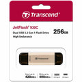 Transcend JetFlash 930C 256GB TS256GJF930C USB 3.2 Dual A+C Flash Drive