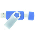 GoRAM  64GB T101-64GB-BL-LI USB 3.1 Dual A+C Flash Drive
