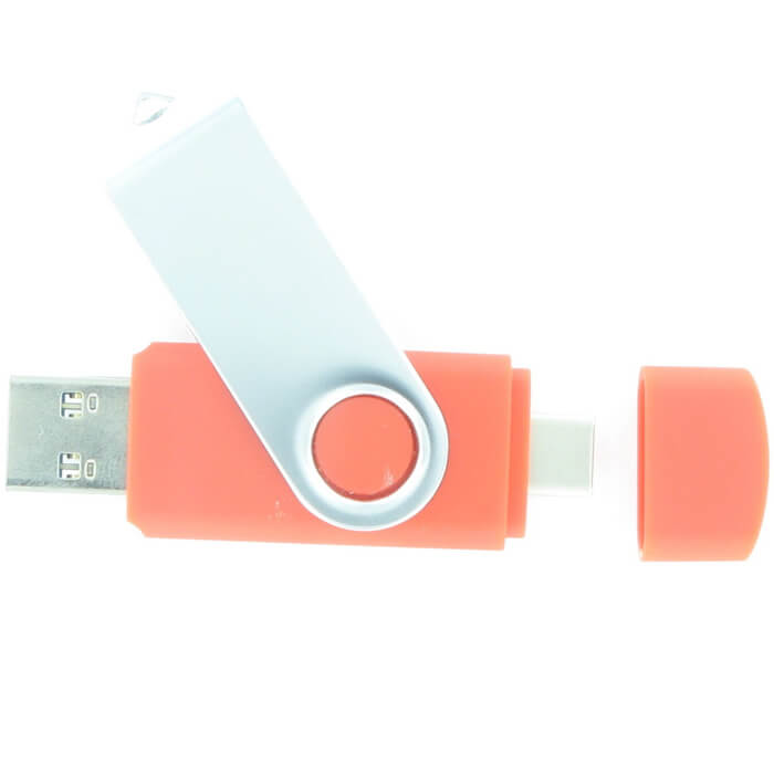 GoRAM  64GB T101-64GB-RD-LI USB 3.1 Dual A+C Flash Drive
