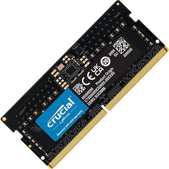 Crucial 8GB CT8G48C40S5 DDR5-4800 SODIMM PC5-38400 NON-ECC