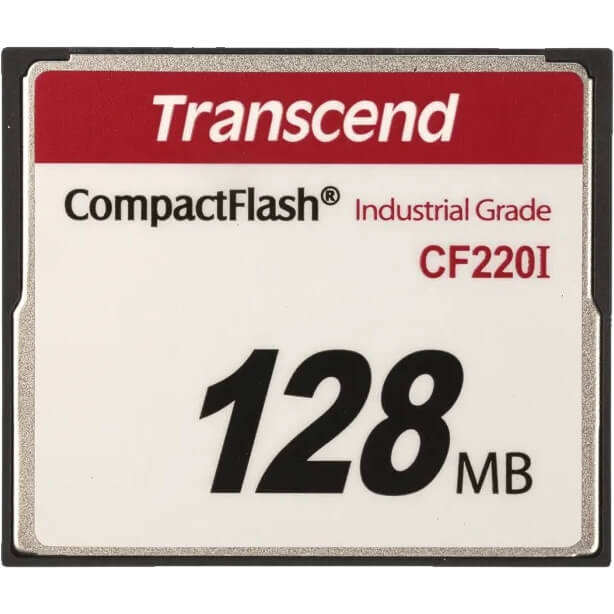 Transcend 220I 128MB TS128MCF220I CF Card Industrial 220X