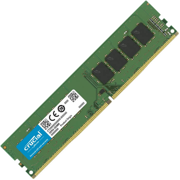 Crucial  32GB CT32G4DFD832A.M16FF DDR4-3200 UDIMM PC4-25600 NON-ECC