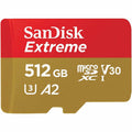 SanDisk Extreme 512GB SDSQXA1-512G microSDXC Memory Card C10 U3 V30 A2 UHS-I