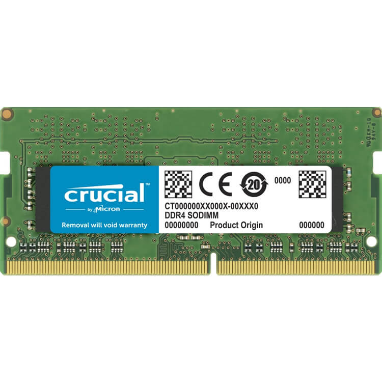 Crucial  32GB CT32G4SFD832A DDR4-3200 SODIMM PC4-25600 NON-ECC