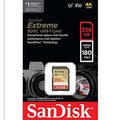 SanDisk Extreme 256GB SDSDXVV-256G-GNCIN SDXC Memory Card C10 U3 V30 UHS-I