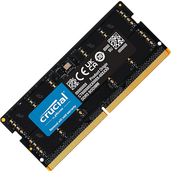 Crucial 16GB DDR5-5600 SODIMM メモリ Crucial 16GB DDR5 RAM, 5600MHz (or 5200MHz or 4800MHz) Laptop