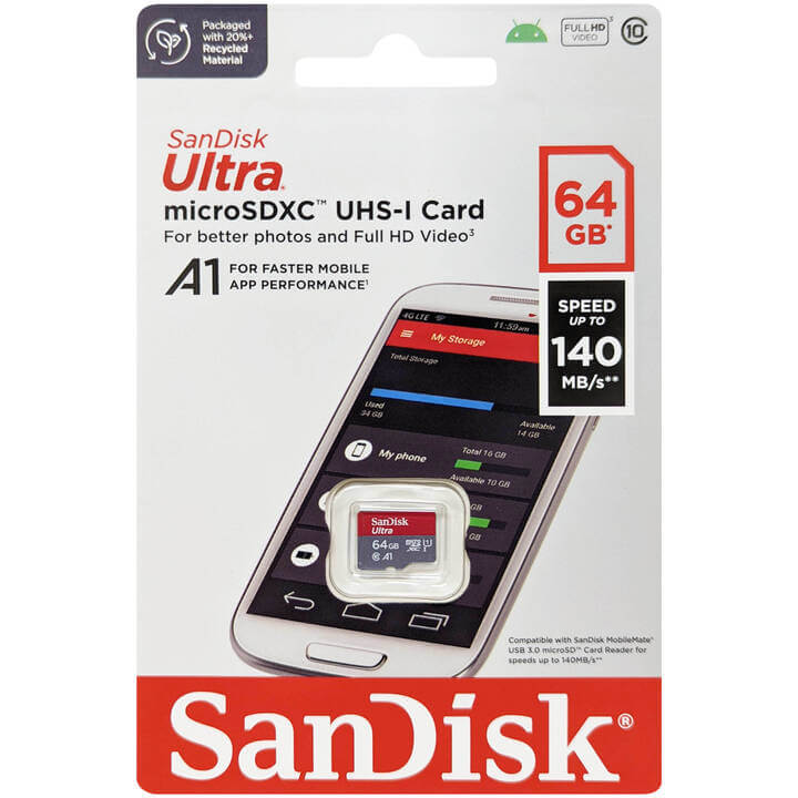 SanDisk Ultra microSDXC Memory Card