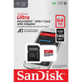 SanDisk Ultra 64GB SDSQUAB-064G-GN6MA microSDXC Memory Card C10 U1 A1 UHS-I