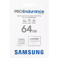 Samsung Pro Endurance 64GB MB-MJ64KA/EU microSDXC Memory Card C10 U1 V10 UHS-I