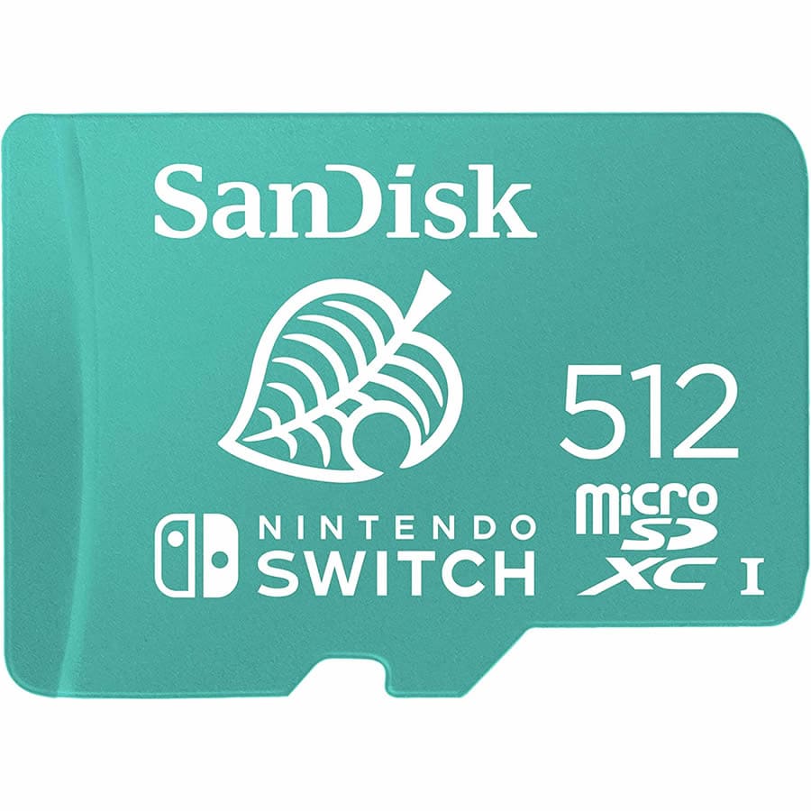 SanDisk Nintendo Switch 512GB SDSQXAO-512G microSDXC Memory Card C10 UHS-I