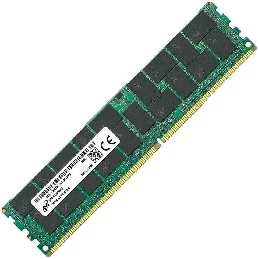 Micron  64GB MTA36ASF8G72LZ-3G2B1R DDR4-3200 LRDIMM PC4-25600 ECC