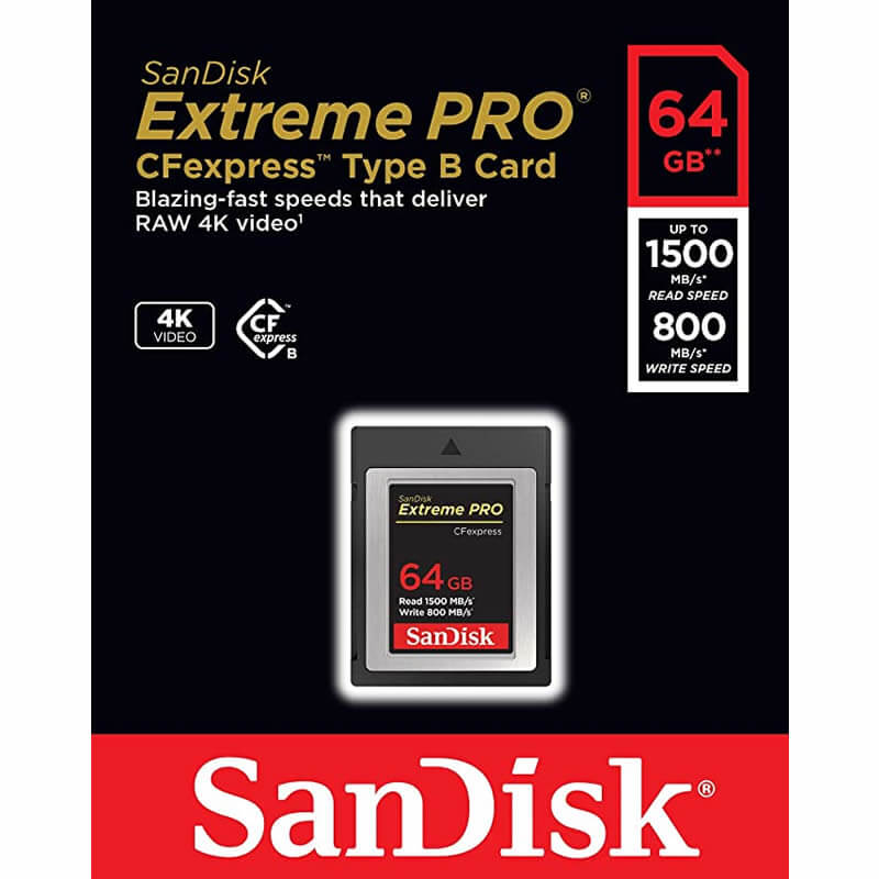 SanDisk Extreme Pro 64GB SDCFE-064G-GN4NN