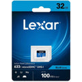 Lexar Blue Series 32GB LMS0633032G-BNNNG microSDHC Memory Card C10 U1 V10 A1 UHS-I