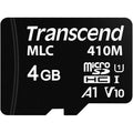 Transcend 410M 4GB TS4GUSD410M microSDHC Memory Card C10 U1 V10 A1 UHS-I