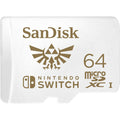 SanDisk Nintendo Switch 64GB SDSQXAT-064G-GN3ZN microSDXC Memory Card C10 UHS-I