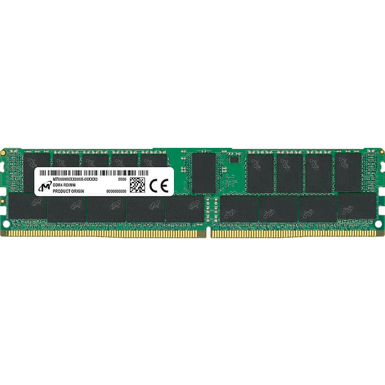 Micron  16GB MTA18ASF2G72PZ-3G2E2R DDR4-3200 RDIMM PC4-25600 ECC