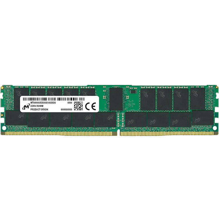 Micron  16GB MTA18ASF2G72PDZ-2G6R DDR4-2666 RDIMM PC4-21300 ECC