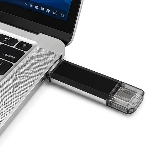 GoRAM Go-Stick Dual Drive 16GB GRU30GS-016G-R USB 3.0 Dual A+C Flash Drive