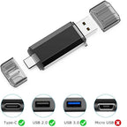 GoRAM Go-Stick Dual Drive 16GB GRU30DD-016G USB 3.0 Dual A+C Flash Drive