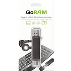 GoRAM Go-Stick Dual Drive 64GB GRU30DD-064G USB 3.0 Dual A+C Flash Drive
