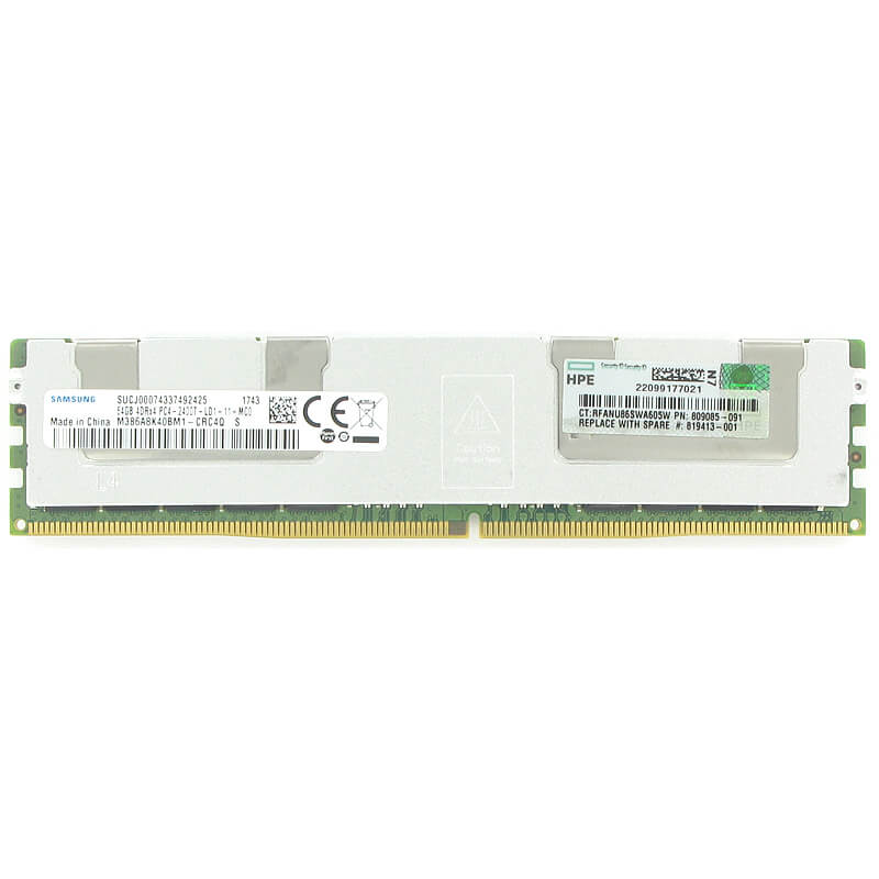 Samsung  64GB M386A8K40BM1-CRC DDR4-2400 LRDIMM PC4-19200 ECC