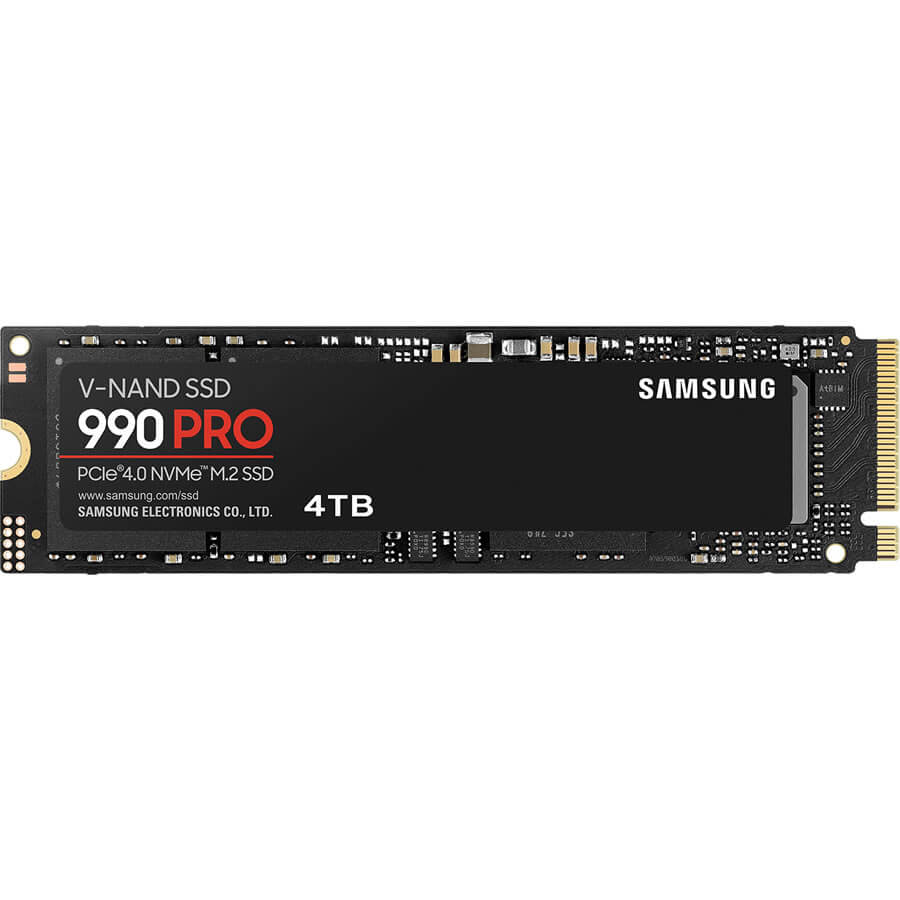 Samsung 990 PRO 4TB MZ-V9P4T0B/AM NVMe PCIe 4.0 x4