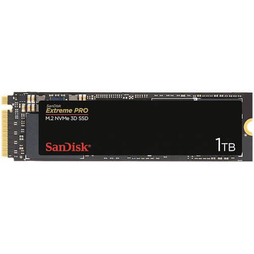 SanDisk Extreme PRO 1TB SDSSDXPM2-1T00-G25 NVMe PCIe 3.0 x4