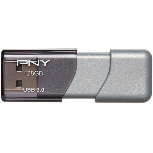 PNY Turbo Attache 3 128GB P-FD128TBOP-GE USB 3.0 Flash Drive