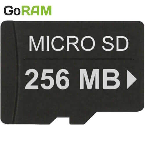 GoRAM  256MB MSD-256MB-LI microSD Memory Card