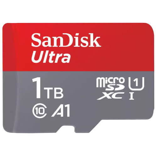 SanDisk Ultra 1TB SDSQUAC-1T00 microSDXC Memory Card C10 U1 A1 UHS-I