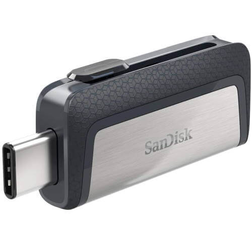 SanDisk Ultra 256GB SDDDC2-256G USB 3.1 Dual A+C Flash Drive