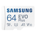 SAMSUNG EVO Plus 64GB MB-MC64SA/EU microSDXC Memory Card C10 U1 V10 A1 UHS-I